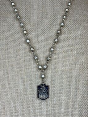 Coat of Arms of Queen Jane Seymour pendant necklace